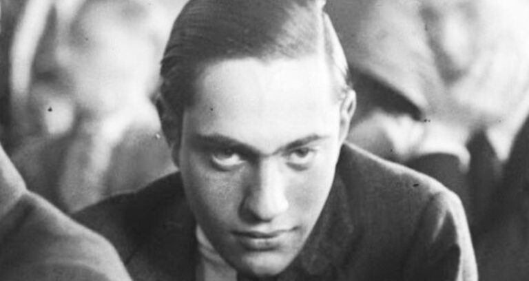 Nathan Leopold Glowering Featured