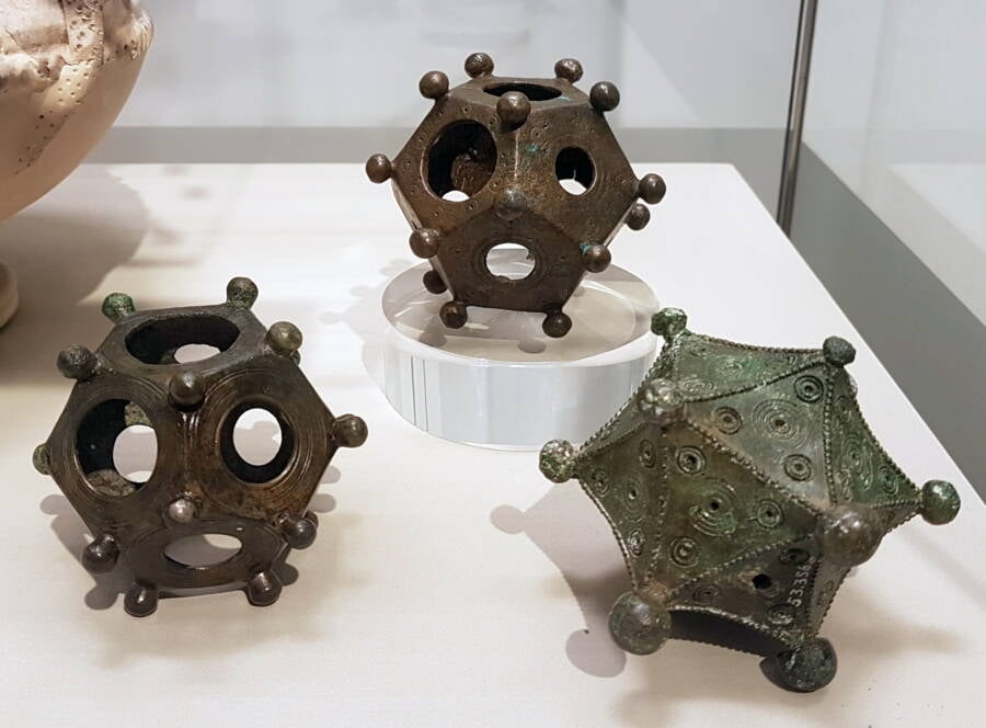Bronze Dodecahedrons