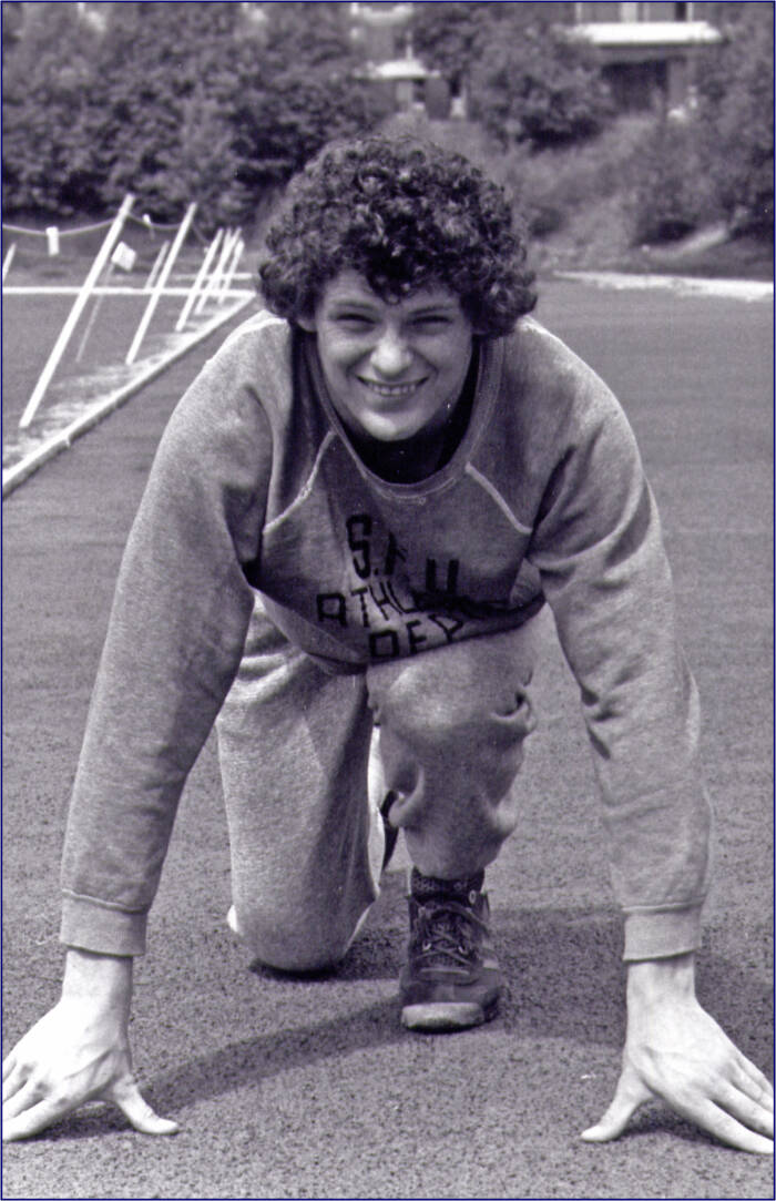 Terry Fox In College
