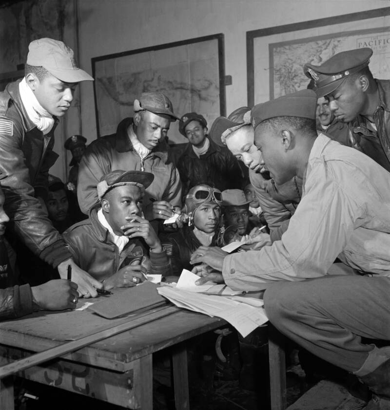 Tuskegee Airmen In Italy