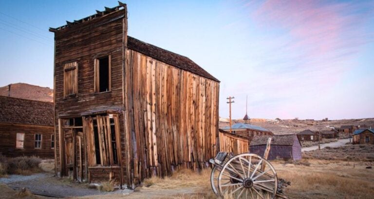 Abandoned Building In Bodie Featured