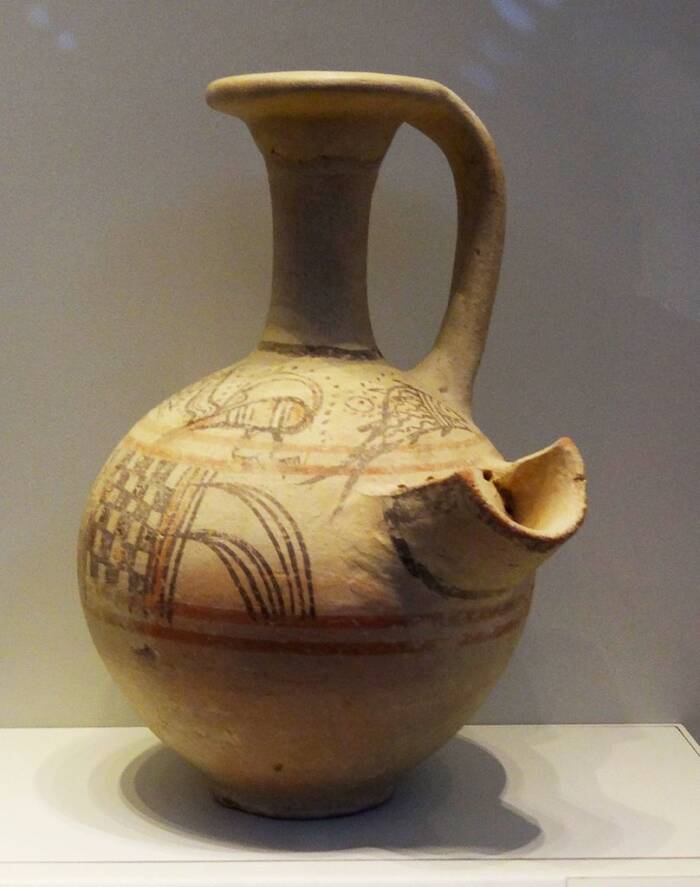 Beer Jug From Philistine Culture