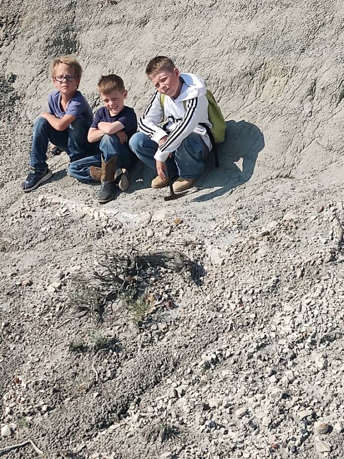 Boys With North Dakota T Rex