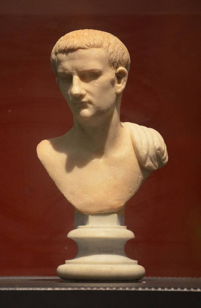 Bust Of Emperor Caligula