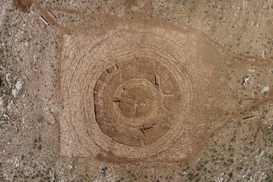 Labyrinth Seen From Above