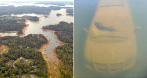 Lake Lanier Alongside Sunken Car Featured