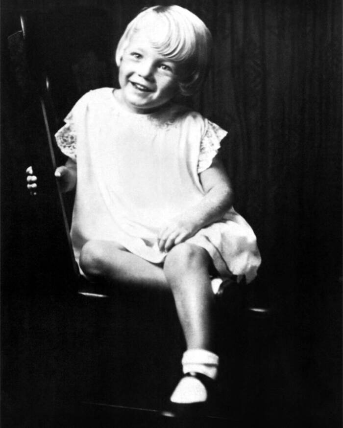 Norma Jeane Baker At Age 5
