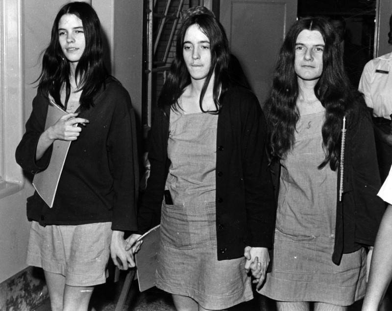 Patricia Krenwinkel And Other Manson Girls