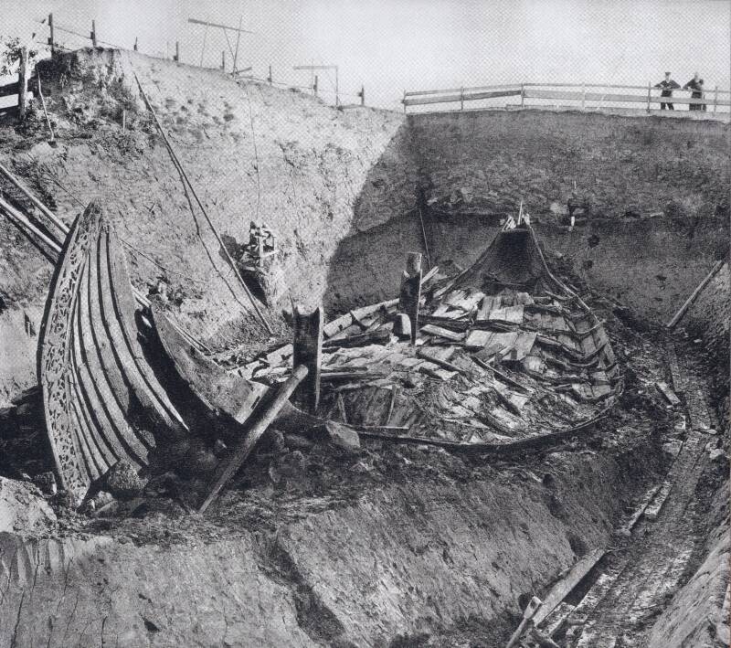 Ship Burial At Oseberg