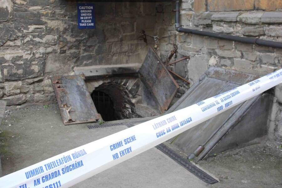 St Michans Crypt Crime Scene