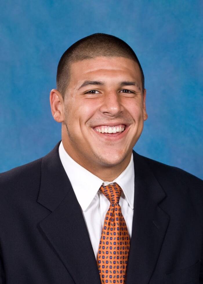 Aaron Hernandez In College