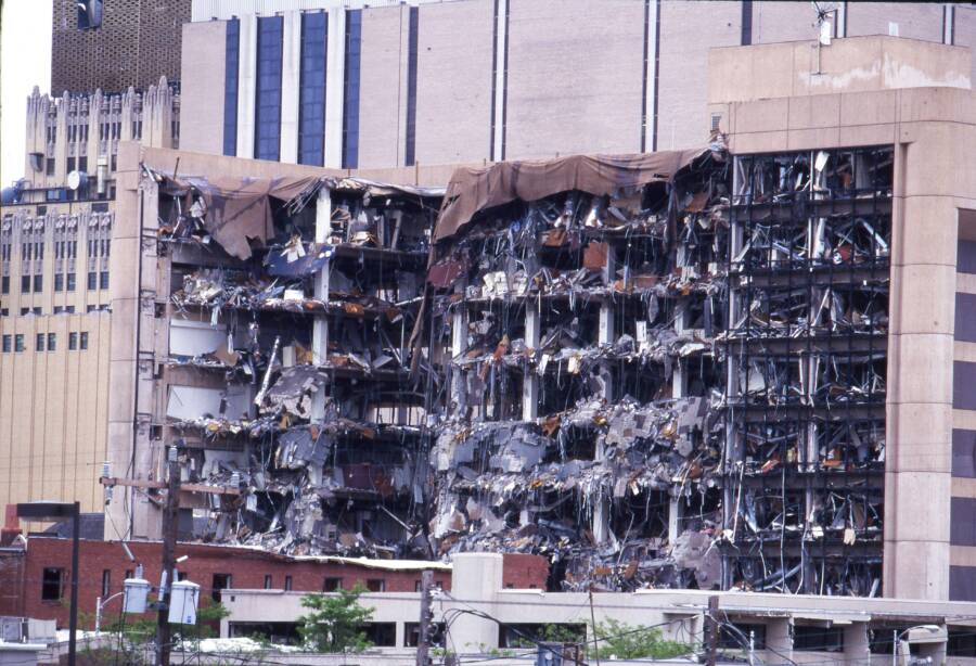 Aftermath Of The Oklahoma City Bombing