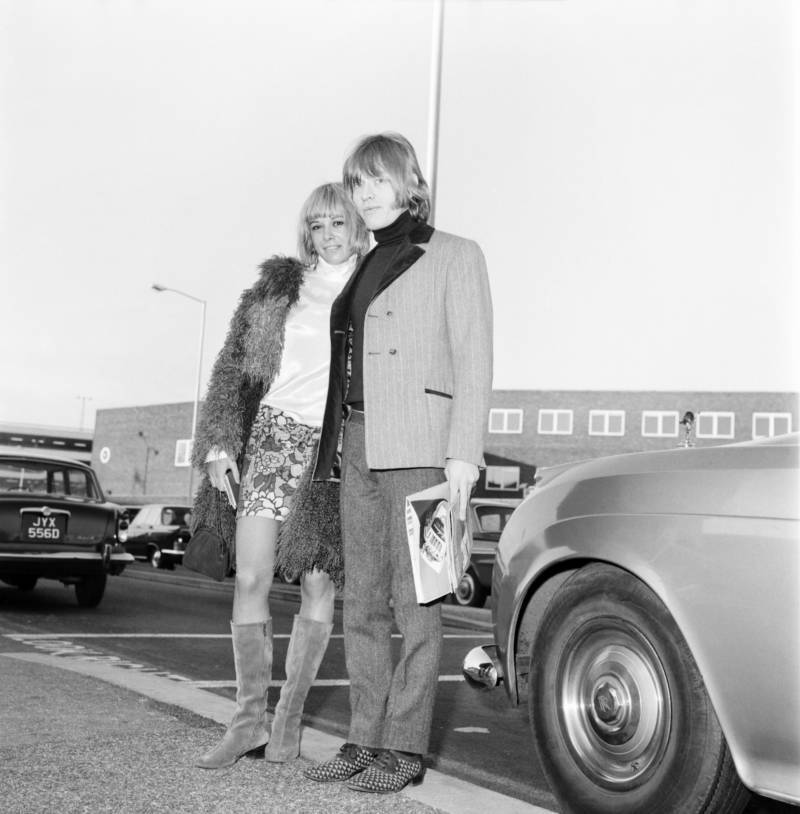 Anita Pallenberg And Brian Jones