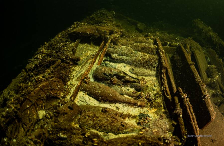 Bottles Found In Baltic Sea Wreck