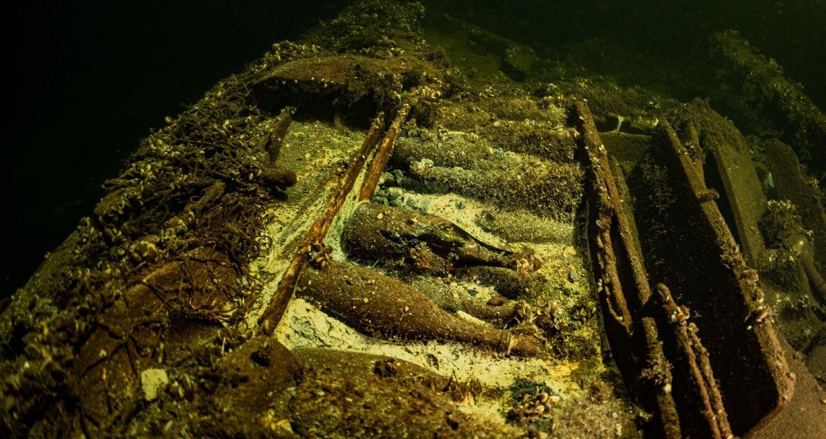 100 Bottles Of Champagne Discovered In A 19th-Century Shipwreck Near Sweden — And They Could Be Drinkable