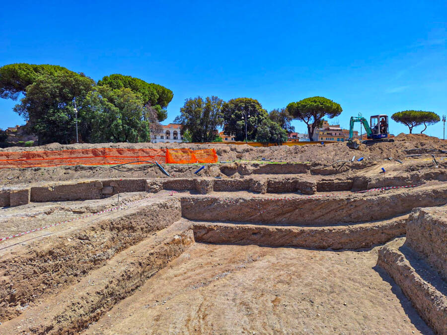 Defensive Walls Around Patriarchio