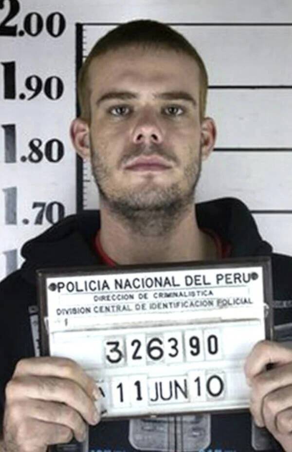 Joran Van Der Sloot's Mugshot