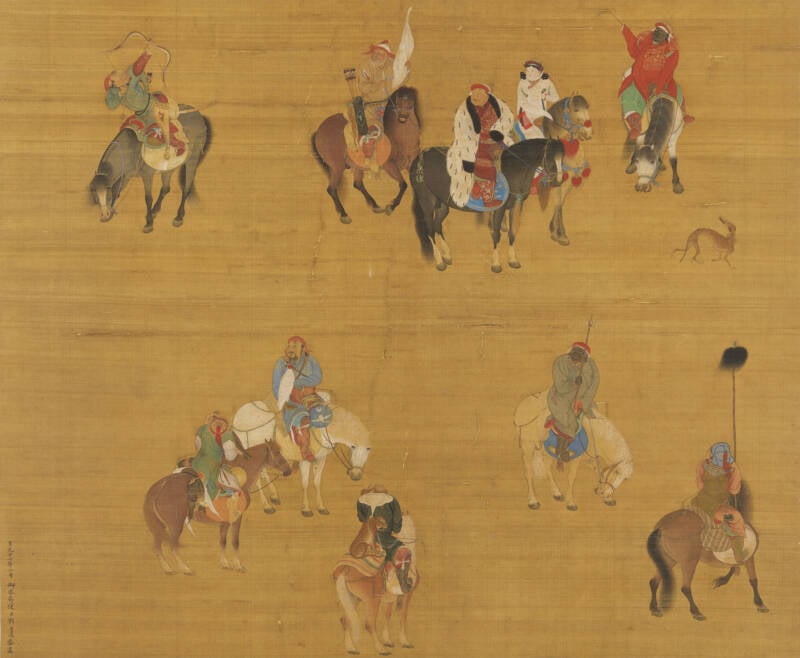 Kublai Khan On A Hunting Expedition