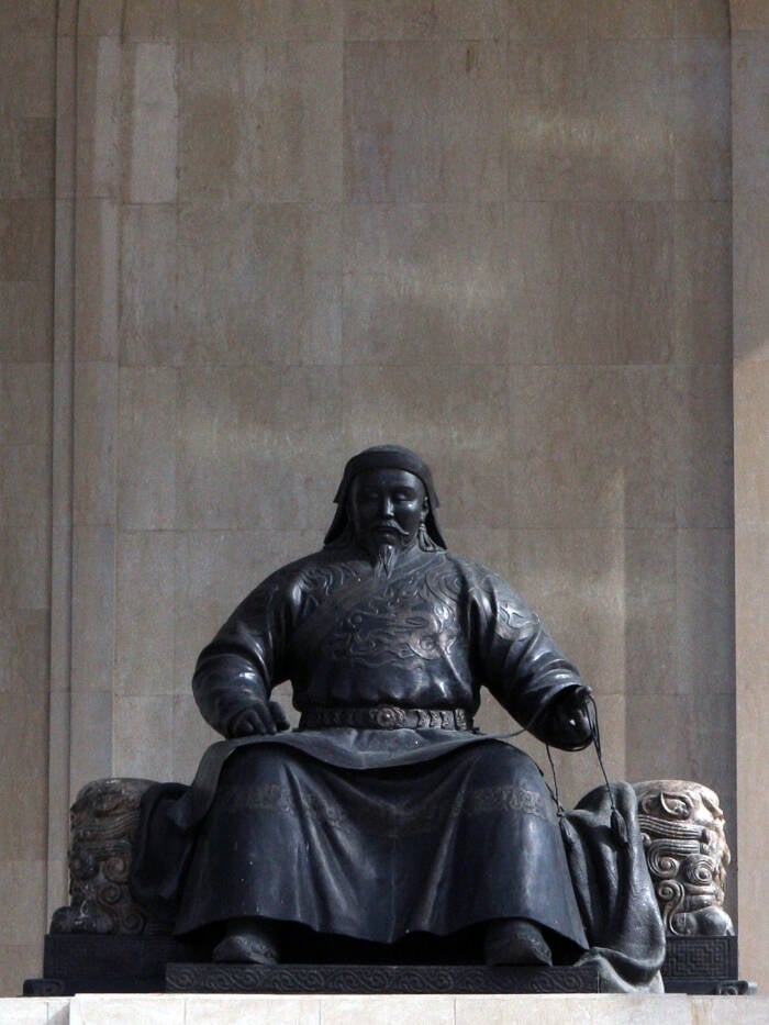 Kublai Khan Statue