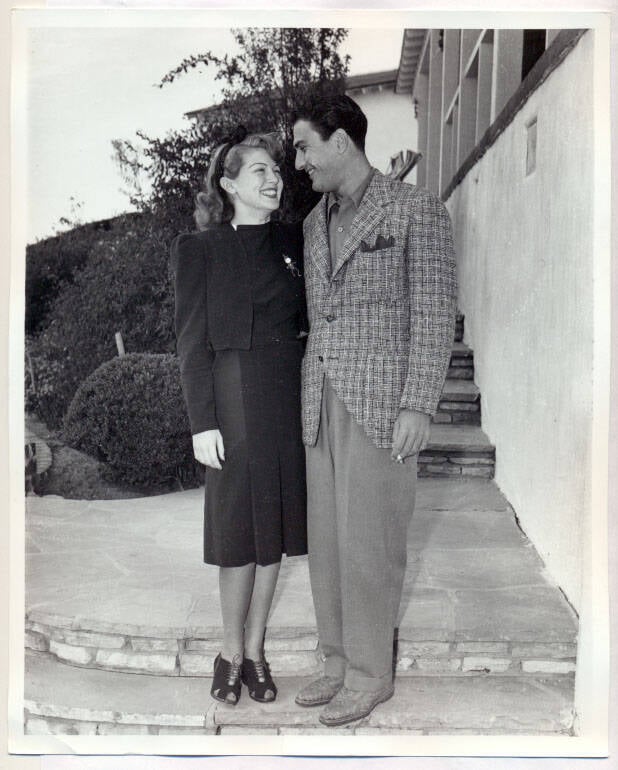 Lana Turner And Artie Shaw