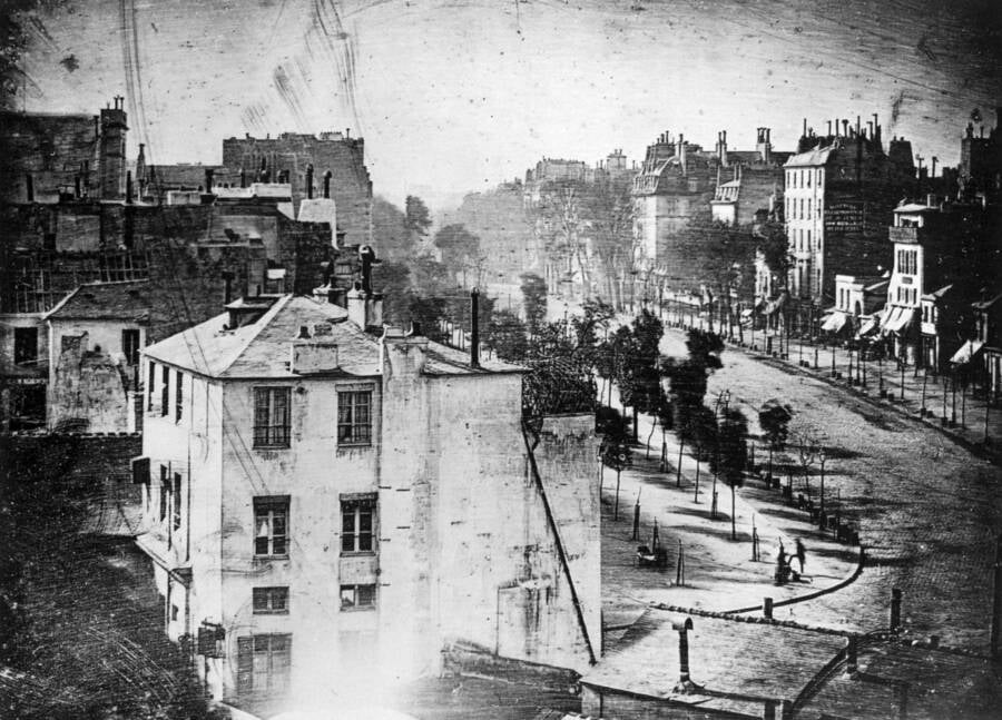 Louis Daguerre First Photo