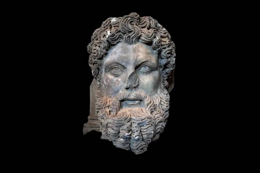 Marble Head Of Zeus Found In Aphrodisias