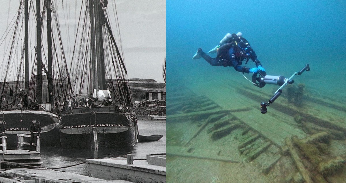 Elusive Shipwreck Discovered In Lake Michigan 130 Years After Sinking With Captain’s Beloved Dog Onboard
