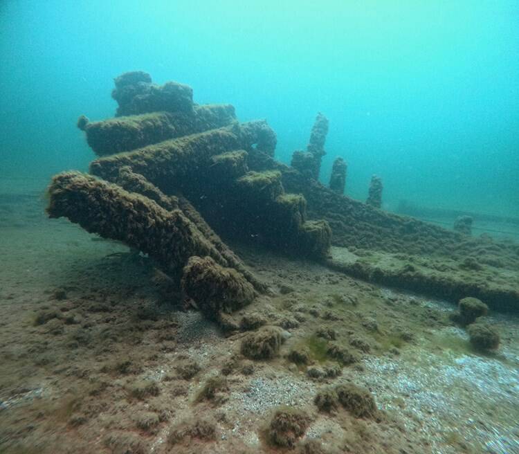 Margaret A Muir Shipwreck Underwater