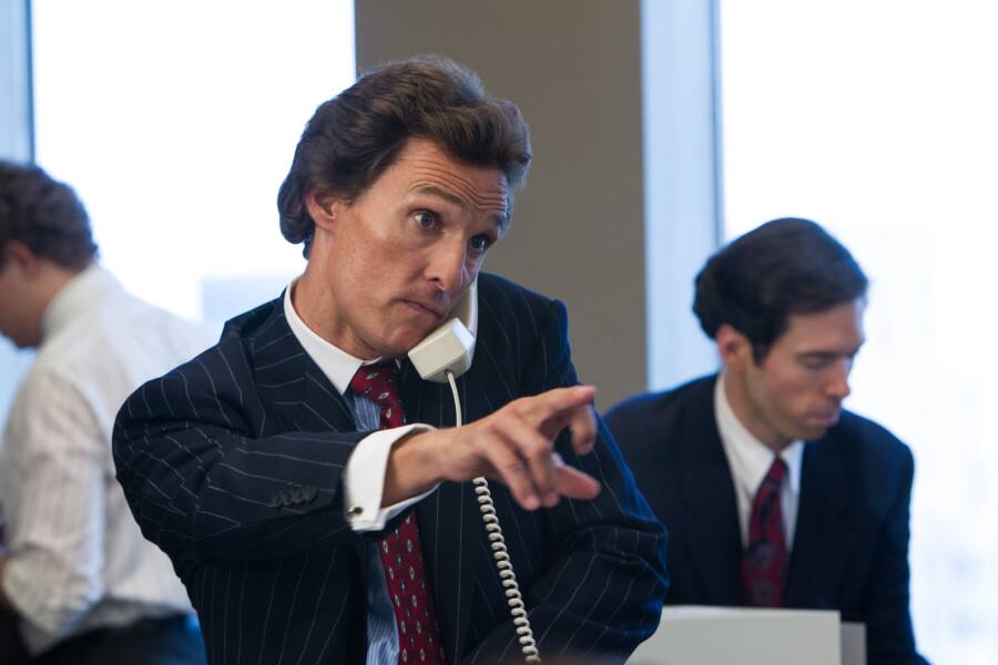 Matthew McConaughey In The Wolf Of Wall Street