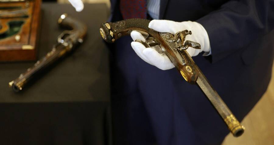 Pistols From Napoleon Bonaparte's Suicide Attempt Sold At Auction