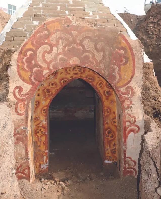 Entrance To Tang Tomb In Taiyuan