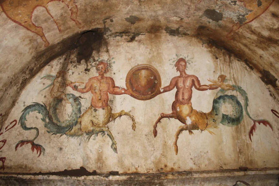 Tomb Of Cerberus Fresco