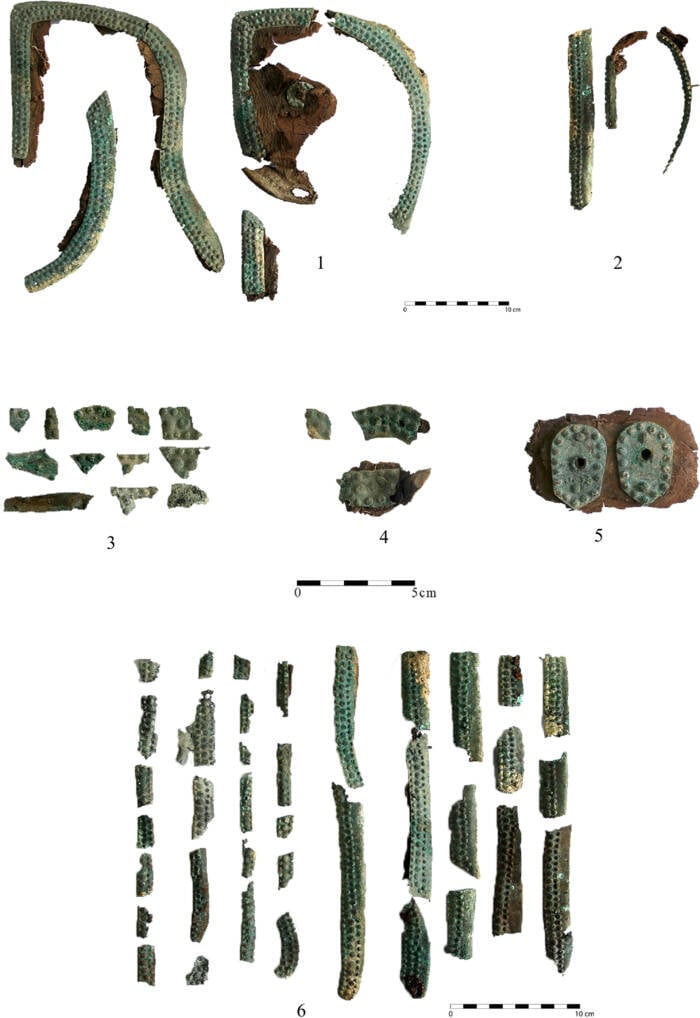 Bronze Fragments From Khar Nuur Burial