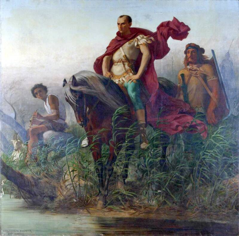 Caesar Crossing The Rubicon