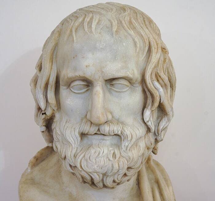 Euripides Bust