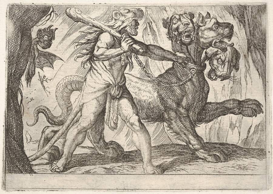 Hercules And Cerberus