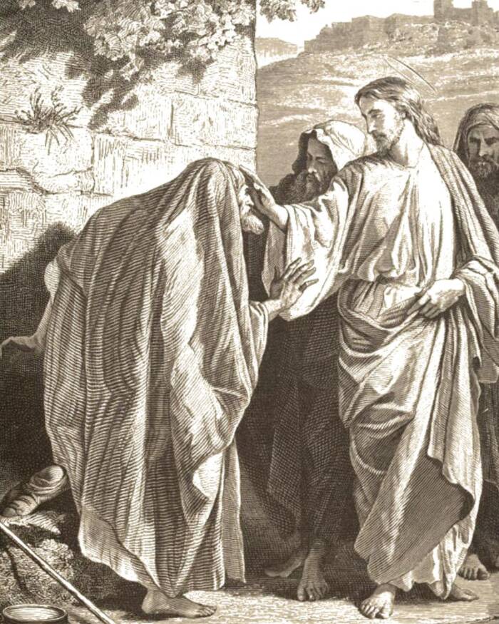 Jesus Heals The Leper