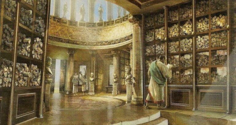 Library Of Alexandria Featured
