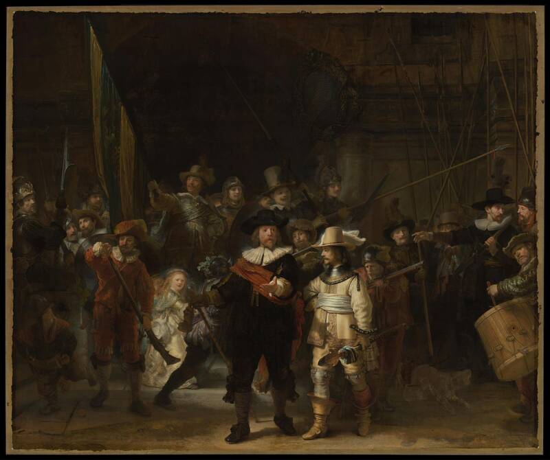 Night Watch By Rembrandt