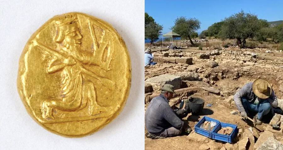 2,400-Year-Old Pot Of Gold Found In Ancient Greek City