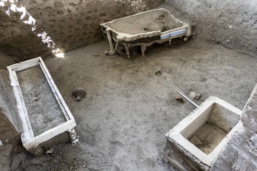 Bedroom Of Pompeii Victims