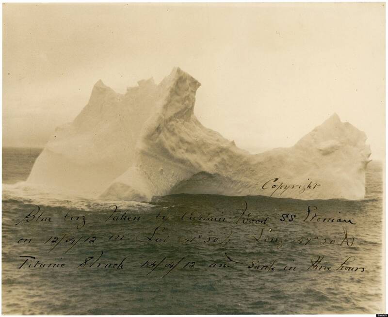 Possible Titanic Iceberg Photo