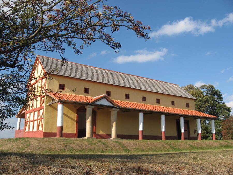 Recreation Of A Roman Townhouse