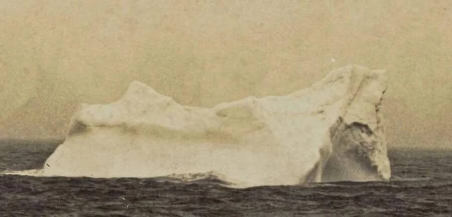 Stephan Rehorek's Titanic Iceberg Photo