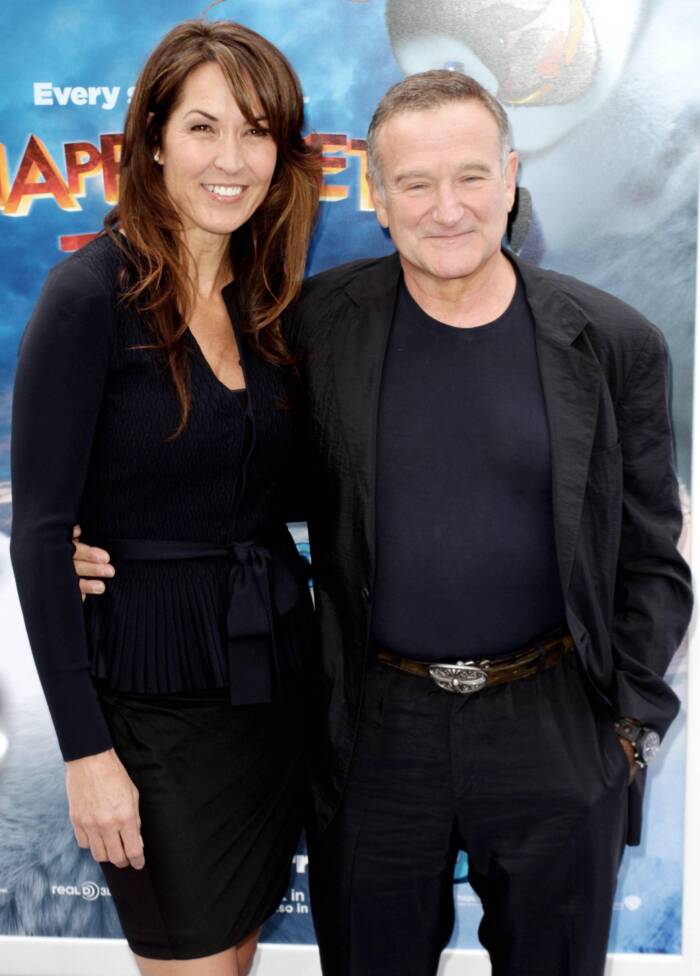 Robin Williams And Susan Schneider