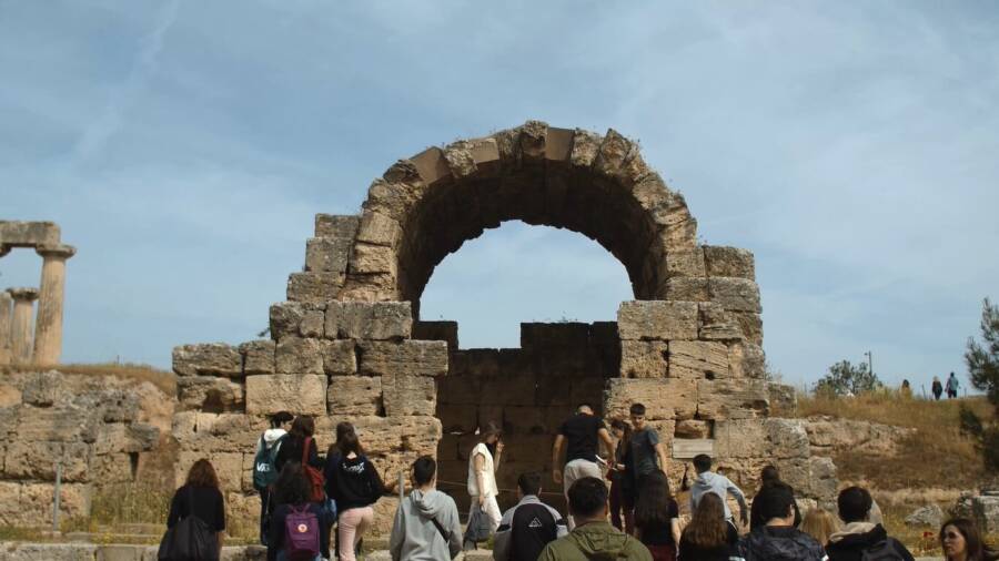 Roman Prison In Corinth