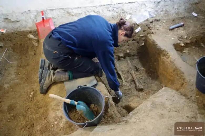 Archaeologists Analyzing The Graves