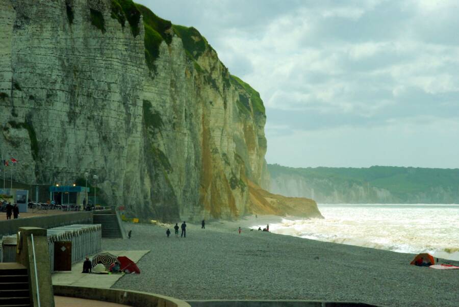 Cliffs In Dieppe France