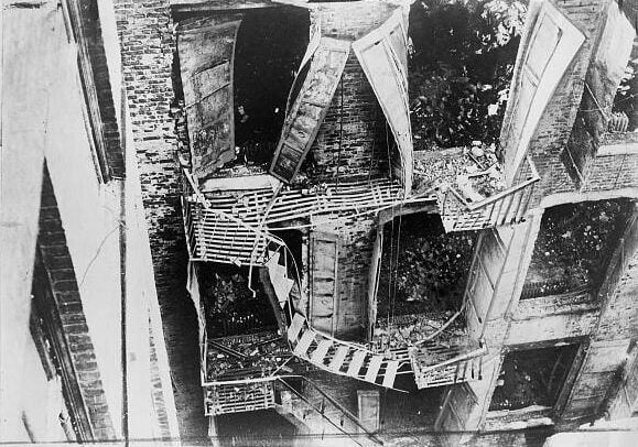 Damaged Fire Escape