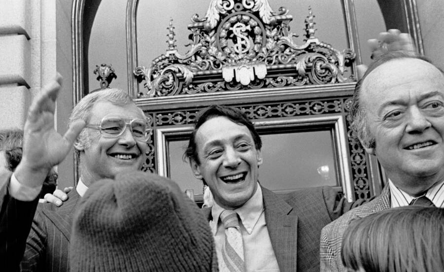 Harvey Milk And Governor Moscone